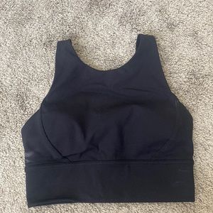 Black Lululemon Sports Bra sz 6